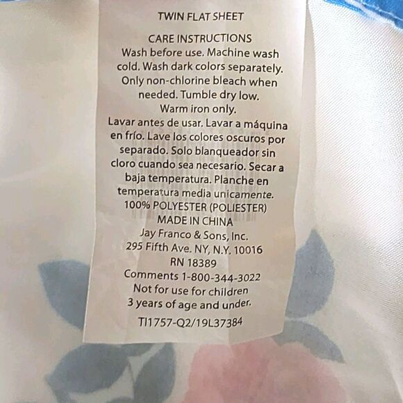 Disney Princess Sheet Set Twin Flat & Pillowcase Cinderella Jay Franco - Picture 7 of 7